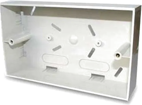 Scan UT-732 double Gang Flush Back Box