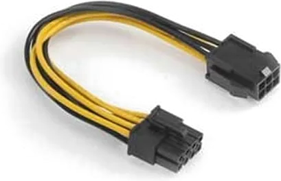 Akasa 15cm PCIe to ATX Cable Adapter