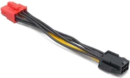 Akasa AK-CB052 10cm 6pin PCIe to 8pin PCIe Cable Adapter