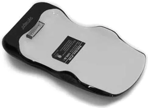Synaps iPhone 3G/3GS Piano Black Battery Pack/Protector, 1500mAh add upto 270 hours - Apple Chip