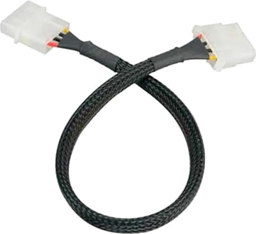 Akasa AK-CBPW02-30 30cm PSU Molex 4-pin Power Extension Cable