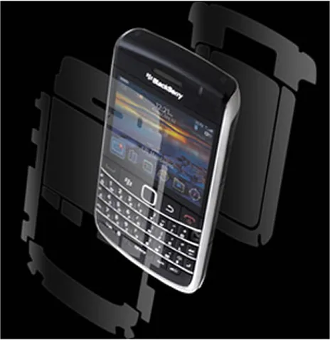 ZAGG Invisible shield - Blackberry Bold 9700 Full Body