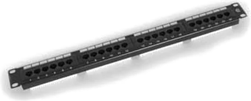 Dynamode 1U 24 Port CAT5e Patch Panel