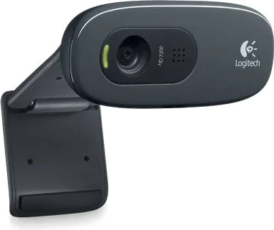 Logitech Webcam C270 HD USB Skype/MS Teams/Zoom Ready Black