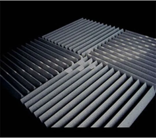 4 x Scan S-WDG45-4 Acoustic Foam Wedge Tiles