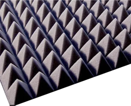 4 x Scan S-PYR100-4 Acoustic Foam Pyramid Tiles