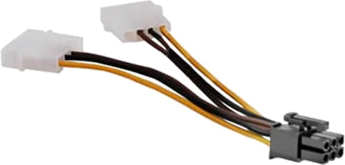 Akasa AK-CB4-6 PCI Express Power Cable Adapter 4 pin to 6 pin