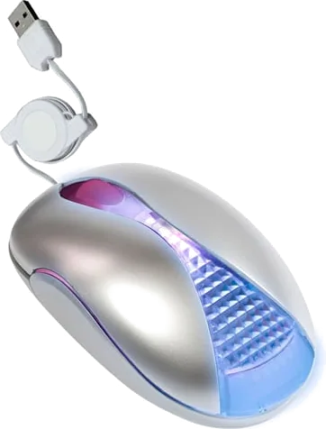 Targus Kaleidoscope Retractable Travel Mouse