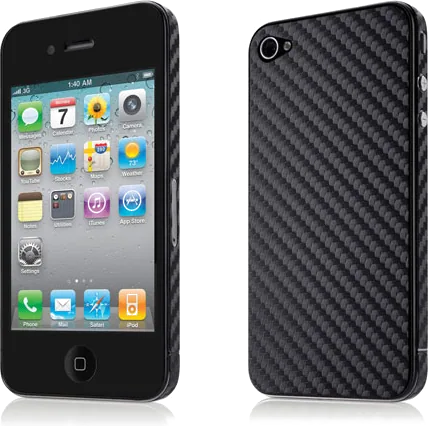 Belkin F8Z897CWC00 iPhone 4/4S Carbon Fibre Skin (Belkin Finish 026)