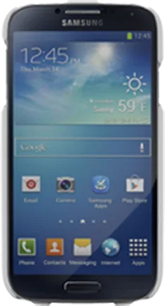 Tech21 Samsung Galaxy S4 snap on White Case to protect the back of the phone