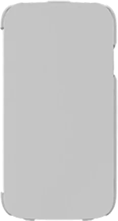 Tech21 Samsung Galaxy S4 snap on White Case with front flap screen cover
