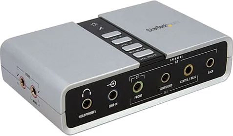 StarTech 7.1 USB Audio Adaptor External Sound Card