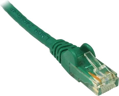 0.5mtr Xclio Green CAT 6A S/FTP LSOH Snagless Moulded Patch Lead