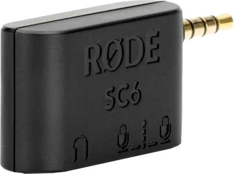 Rode SC6 Dual TRRS Input and Headphone Output for Smartphones