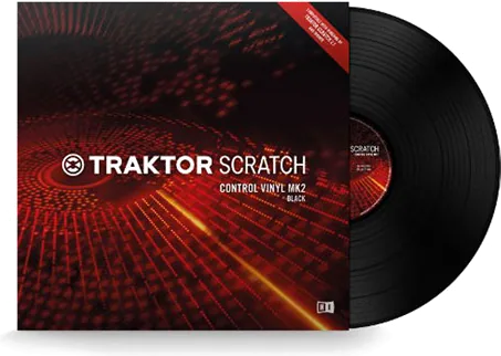 NI TRAKTOR Scratch Pro Control Vinyl Black MK2