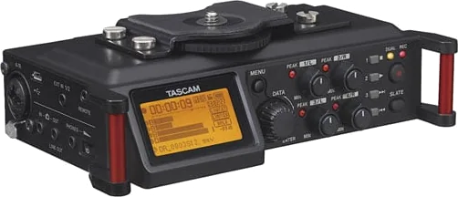 Tascam DR70D DSLR Camera Audio Recorder