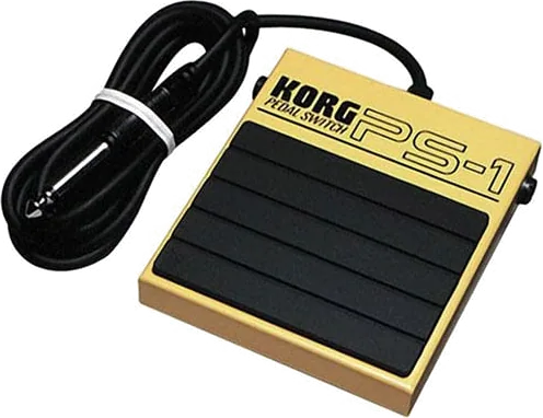 Single Metal Momentary Footswitch Addon, Model PS1, for Korg Devices