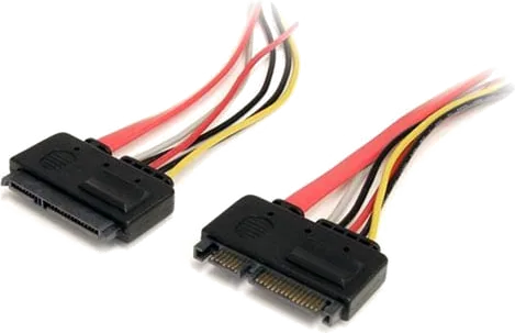StarTech.com 22 Pin SATA Power and Data Extension Cable 30cm