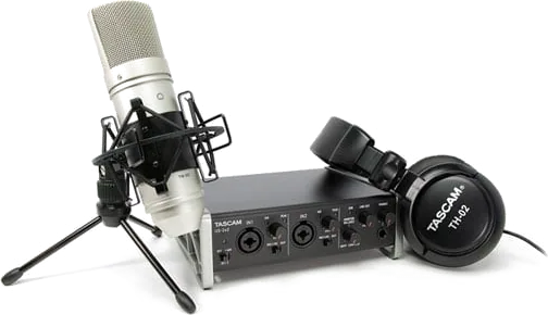 TASCAM 2x2 Track Pack Audio Interface Package