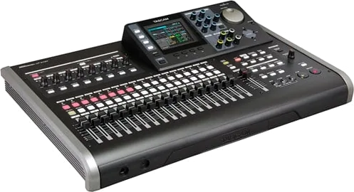 TASCAM DP24SD 24-track Digital Portastudio, Solid-State Recording, Colour LCD