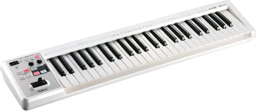 Roland A49WH 49-key MIDI controller (White)