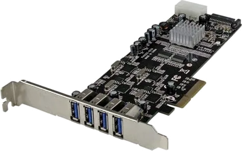 StarTech.com 4 Port PCIe USB 3.0 Card Adapter