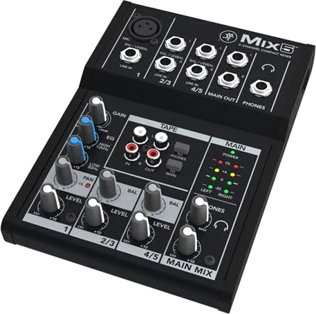 Mackie - 'Mix5' 5 Channel Compact Mixer