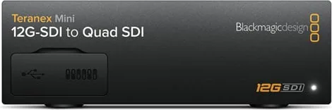 Teranex Mini 12G-SDI to Quad SDI from Blackmagic Design