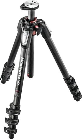 Manfrotto 055 Carbon Fibre 4 Section Tripod - Black