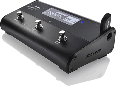 Tripleplay Foot Controller with USB MIDI Receiver from Fishman