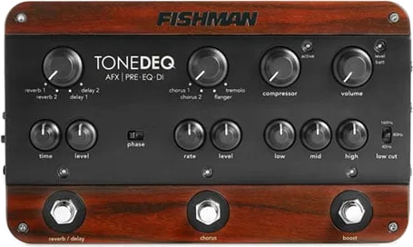 FISHMAN TONE DEQ AFX PEDAL Preamp EQ