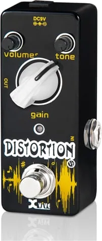 Distortion From Xvive Micro Pedal