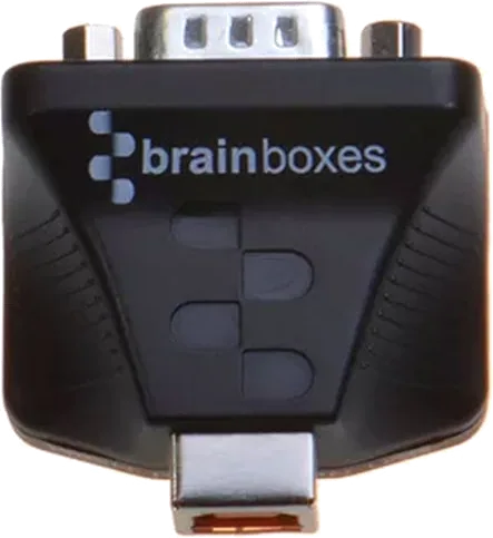 Brainboxes 1 Port Ultra RS232 Isolated USB to Serial Adapter