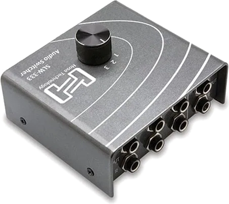 Hosa SLW-333 Monitor Audio Switcher for powered Studio Monitors