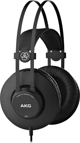 AKG K52 Closed Back Over Ear Studio Headphones