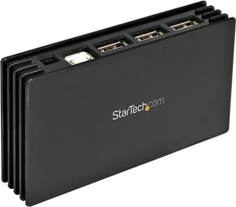 StarTech.com 7 Port Mains/AC Powered USB 2.0 Desktop Hub
