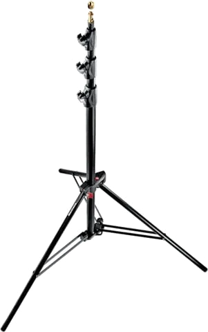 Camera/Lighting Master Stand - Black Aluminium with air cushioning from Manfrotto
