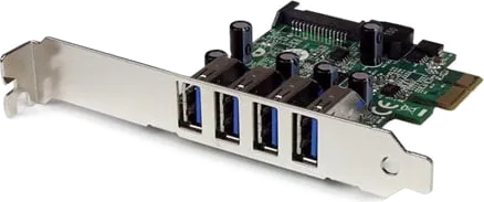 StarTech.com 4 Port PCIe USB 3.0 Card