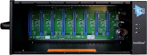 API Lunchbox 8HC - 8 Slot High Current lunchbox with Phantom power and DB25 connectivity