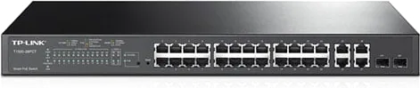 TP-Link 24 Port TL-SL2428P Smart Network POE+ Switch w/ 4x Gigabit LAN/2x SFP