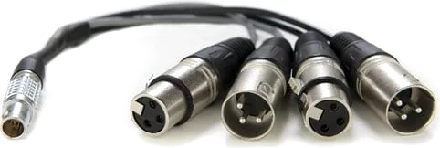 Lemo to XLR Breakout Cable by Atomos