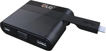 Club 3D Mini Docking USB Type-C to VGA