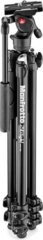 Manfrotto 290 Aluminium tripod with Light Kit Video Head
