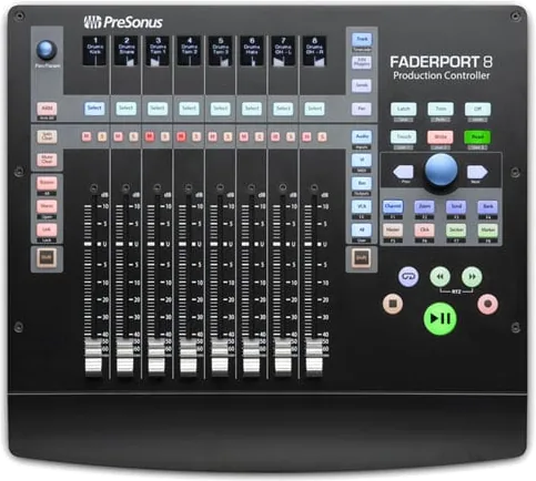FaderPort 8 PreSonus Motorised 8 Fader DAW Control Surface