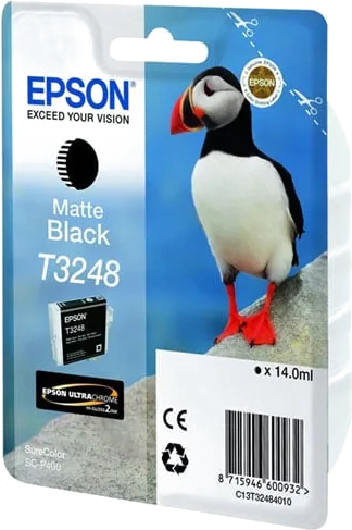 Epson C13T32484010 (T3248) Ink cartridge black matte