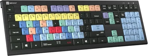 Logickeyboard Astra Backlit Keyboard for Steinberg Cubase and Nuendo PC