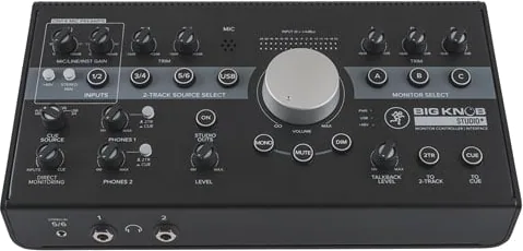 Mackie - 'Big Knob Studio+' Studio Monitor Controller and 2 x 4 USB Audio Interface