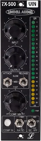 Lindell Audio LN-7X500VIN 500 Series Late-60s style FET Compressor Limiter
