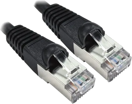 Xclio 0.25m CAT6A Gigabit RJ45 Patch Cable Black
