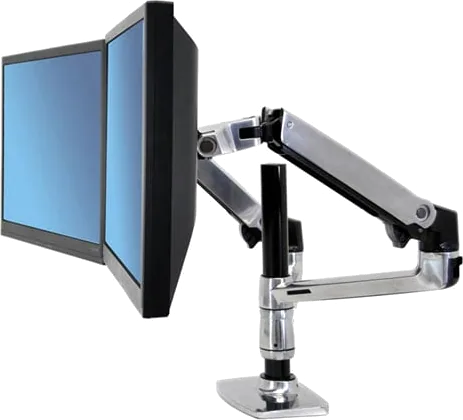 Ergotron LX Dual Stacking Monitor Arm 45-248-026